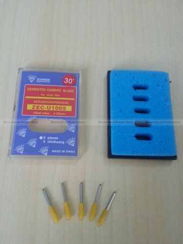 5pcs/set  30degrees cemented carbide vinyl cutting plotter blade roland bit002 for sale