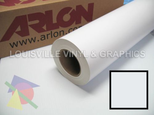 1 Roll 24&#034; X 50yd White Matte Arlon 5000 Sign Cutting Vinyl