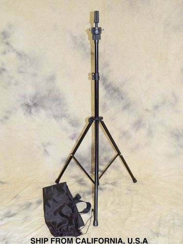 ADJUSTABLE TRIPOD STAND COSMETOLOGY MANNEQUIN HEAD HOLDER BLACK METAL