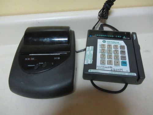 VERIFONE TRANZ330 AND SCRIBE IVI 612 PRINTER