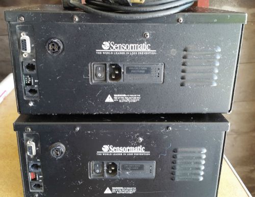 TWO SENSORMATIC POWER SUPPLIES P/N 0100-0355-07