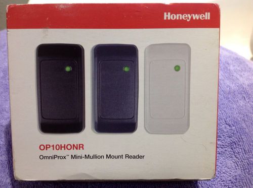 HONEYWELL OP10HONR OmniProx MINI-MULLION MOUNT PROXIMITY READER WITH 3 BEZELS