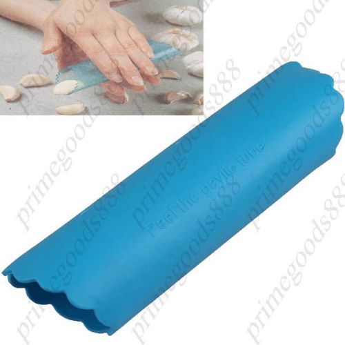 Soft Tube Shaped Reusable Magic Handheld Rolling Garlic Peeler Kitchen Tool