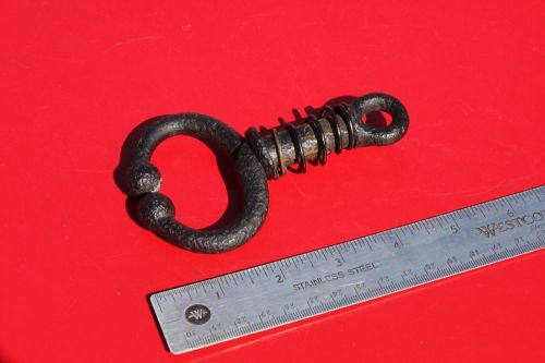 Vintage cast iron calf cow cattle nose ring puller guide farm tool for sale