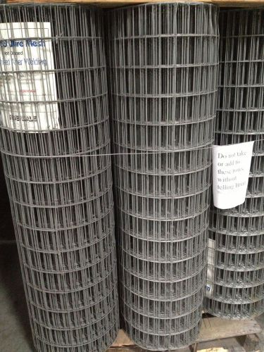 2x4&#034; 12.5G 48&#034;x100&#039; GALVANIZED Welded Wire Mesh Rolls (GBW)