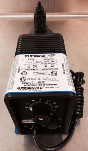 PULSAFEEDER PULSATRON LB03SA-PT-C1-G19 ELECTRONIC METERING PUMP