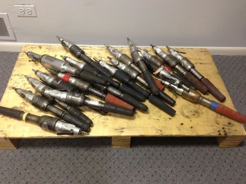 Lot of IR/Ingersoll-Rand Industrial Pneumatic Grinder Sander Air Tools