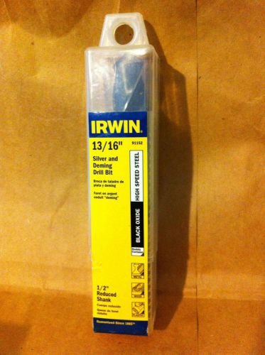 Irwin 91152  7/8&#034; silver and deming drill bit 1/2&#034; shank, price is for each