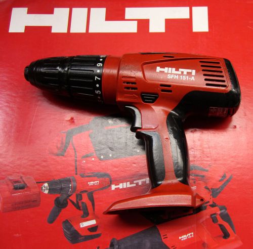 HILTI SFH 151-A 15.6V NiMH CORDLESS HAMMER DRILL, PREOWNED, FAST SHIPPING