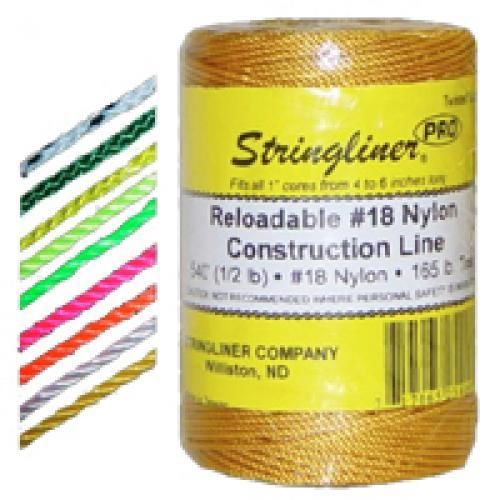 Stringliner TWINE 1000FT BRAID FLOR YELLOW 35765