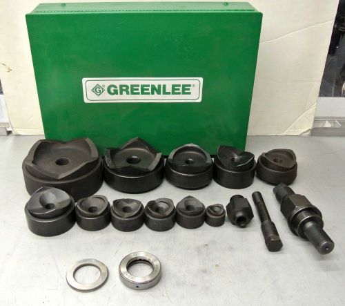 *** NEW GREENLEE 1-1/8&#034; thru 5&#034; KNOCKOUT PUNCH AND DIE SET ***