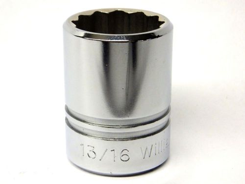 Williams 1/2&#034; drive 13/16&#034; 12-point shallow socket st-1226 for sale