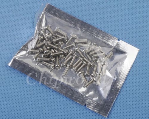 NEW 50pcs M3*8 Bolts Screw Spike Round Head Screw ?3mm Length 8mm