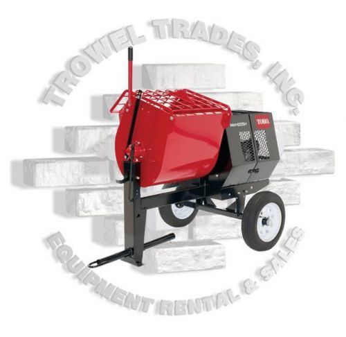 Toro mm-12511h-s stone 1285pm mortar mixer 11hp honda steel drum mm12511h-s for sale