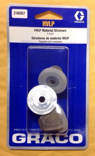 Graco 240267 HVLP Gun Material Strainers 3pack