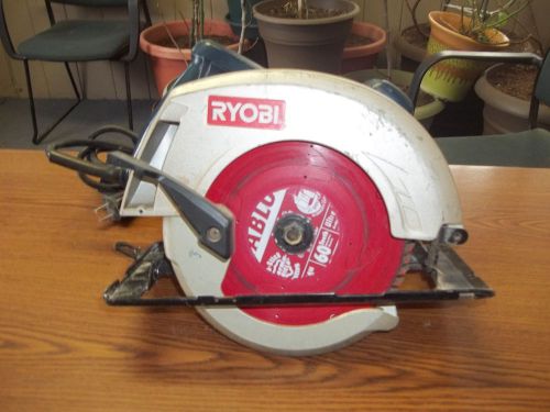 RYOBI 7-1/4&#034; CIRCULAR SAW #CSB123 CARPENTER CONSTRUCTION CRAFTSMAN TOOL EXC