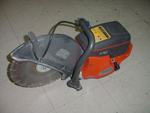 Husqvarna K760 14&#034; Concrete Cut-Off Saw  &amp; blade  NICE