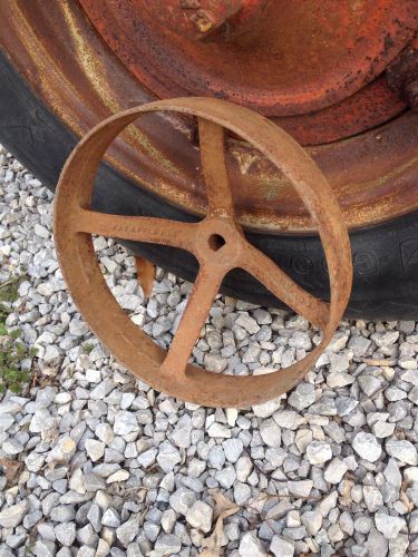 1&#039; Armington Illinois IL Mfg Co Cast Iron Pulley Hit And Miss Engine Farm