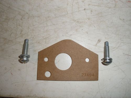 Vintage nos briggs &amp; stratton engine model 5s and 6s gas tank screws and gasket for sale