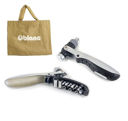 Bundle: multi-function hammer screwdriver bottle opener + oblanc reusable tote for sale