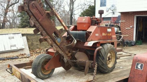 Ditch witch 1420 kohler 14 hp  boring attachement  and boring bars vermeer aztek for sale