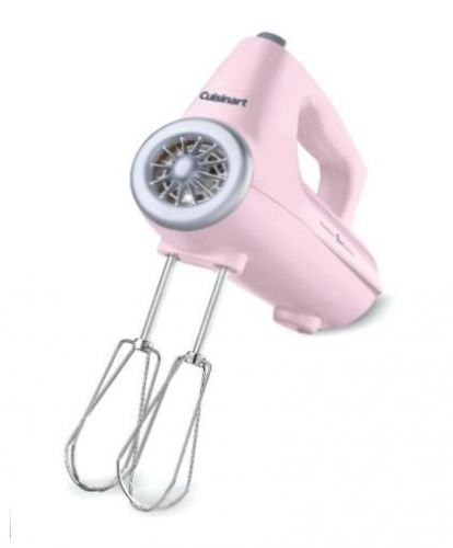 Hand Mixer PowerSelect 7-Speed with 220 Watt Motor Cuisinart, Pink Free Shipping