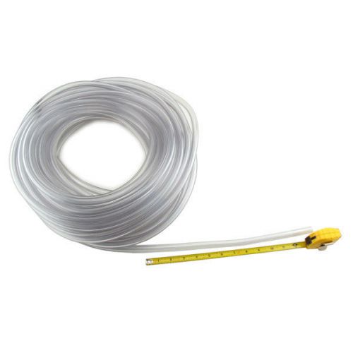 Beer line 3/8&#034; i.d. vinyl hose by the foot- food grade- kegerator draft keg tube for sale