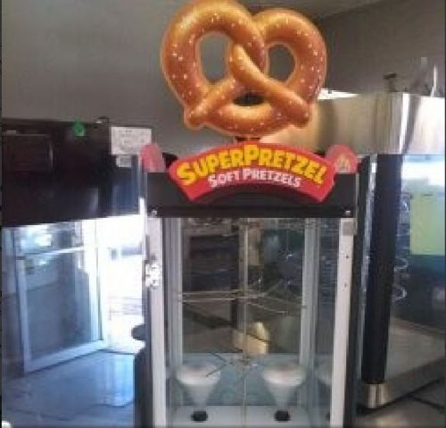 Pretzel Display Cabinet with rotating rack model # 2000