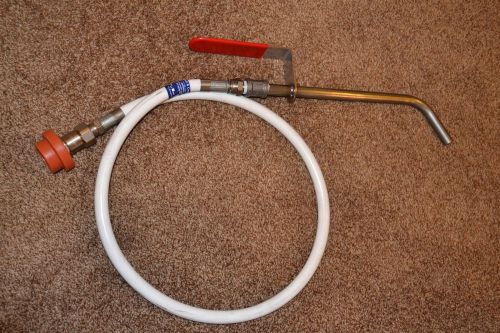 48&#034; OIL FILTER HOSE/WAND FOR PRESSURE FRYER