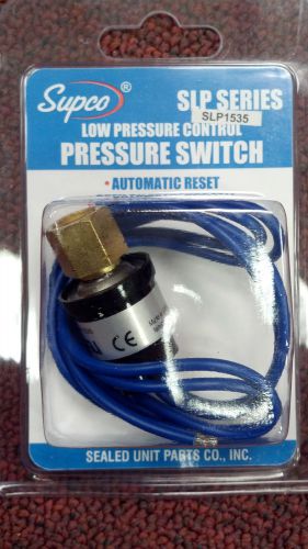 PRESSURE SWITCH Low Auto Rest open:15 close:35