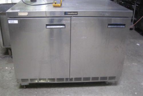 UC4448N Delfield 2 Door Undercounter Freezer Flat Top