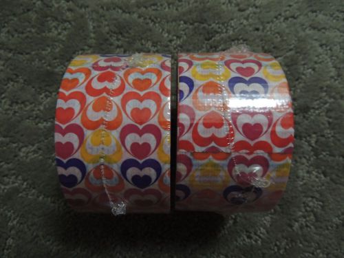 Scotch Duct Tape 10-Yards x 2 Rolls Love Note