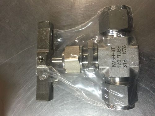 HY-LOK NEEDLE VALVE NV3H-8T COMPARE TO SWAGELOK SS-1VS8