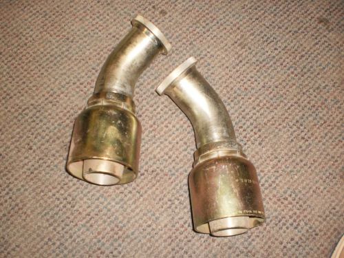 2  14F78-32-32  CODE 61 PARKER CRIMP FITTINGS