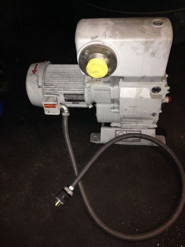 Leybold heraeus e75 rotary-piston single-stage vacuum pump for sale