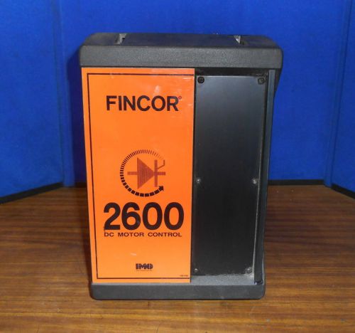 FINCOR  2600 DC MOTOR CONTROL MODEL 2602
