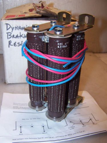 NEW AC TECH MODEL 841-009 DYNAMIC BRAKING RESISTOR 240/480 VAC