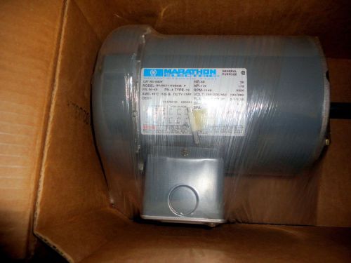 MARATHON 8VJ56T11F5302E P MOTOR, 208-230/460 VOLT, 1/2-1/3 HP, 950/1140 RPM