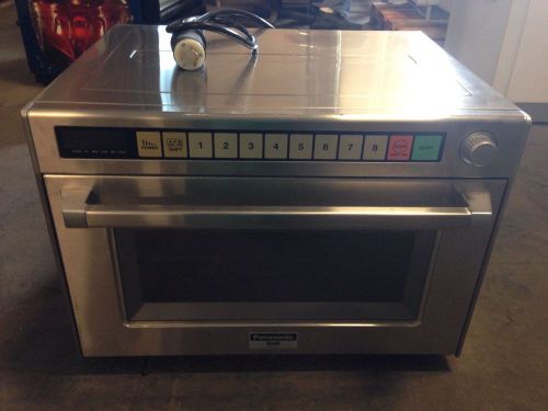 Panasonic ne-2180 sonic steamer microwave oven 2100 watts for sale