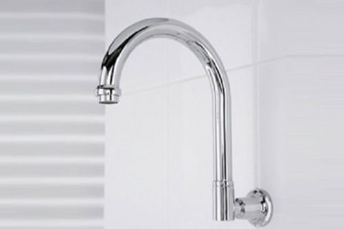 240 MM LINSOL DAMIAN HIGH END SWIVEL BATHROOM WALL BATH / SPA CHROME SPOUT