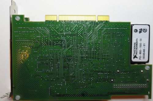 NATIONAL INSTRUMENTS PCI-MIO-16XE-50 183454H-01 Multifunction DAQ Board