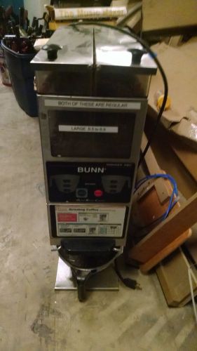 Bunn Digital Dual Hopper G9-2T DBC Commercial Coffee Grinder