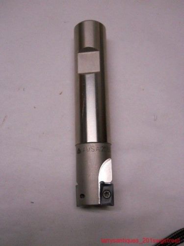 ~NEW~ SOLID 3/4&#034; DIA. 2 INSERT MILL / CUTTER W/ 3/4&#034; SHANK AMSA 2075S AP10 D7H