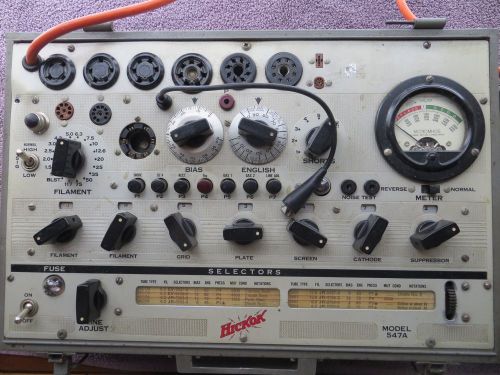 HICKOK 547A / MILITARY TV-3B/U TRANSCONDCTANCE TUBE TESTER