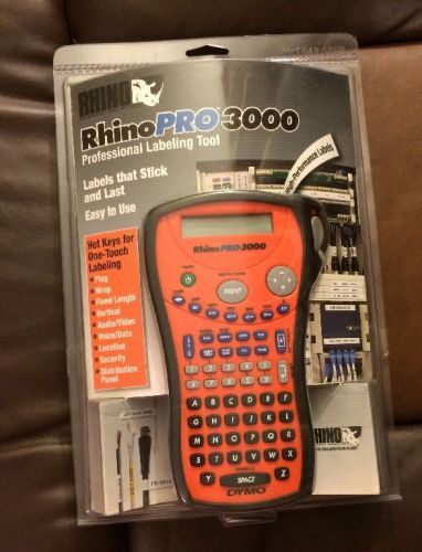 Label Printer Dymo Rhino PRO 3000 Thermal Tool NEW NIP Free Shipping! Office