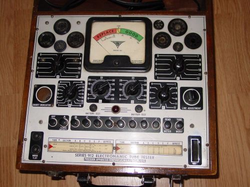 PRECISION APPARATUS 912 ELECTRONAMIC TUBE TESTER