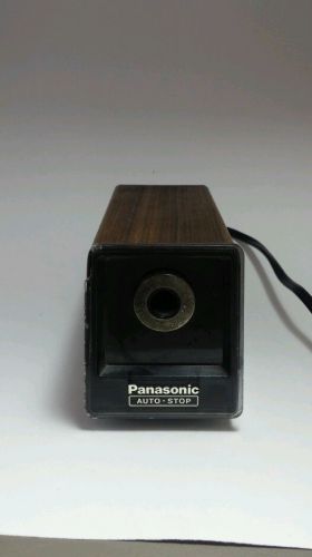 Vintage Panasonic Electric Pencil Sharpener Auto-Stop Tested Model KP-77