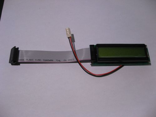 Qty 1 LCD Display Module Winstar WH1602G-YYE-JSX3 - NOS