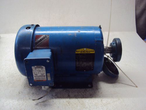 Baldor motor m3615t hp 5 v 208/230/460 rpm 1750 fr 184t  used for sale