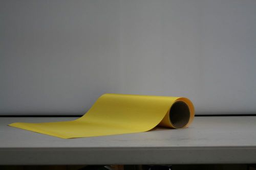Stahls&#039; poly-twill heat seal material - maize yellow - 16&#034; x 10 yards for sale
